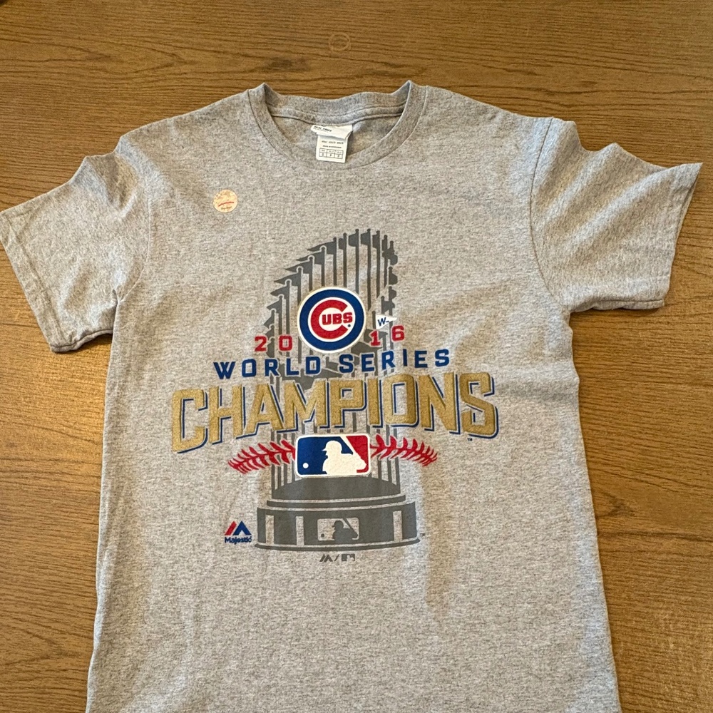 Delta Pro Weight Chicago Cubs 2016 World Series Champions T-Shirt